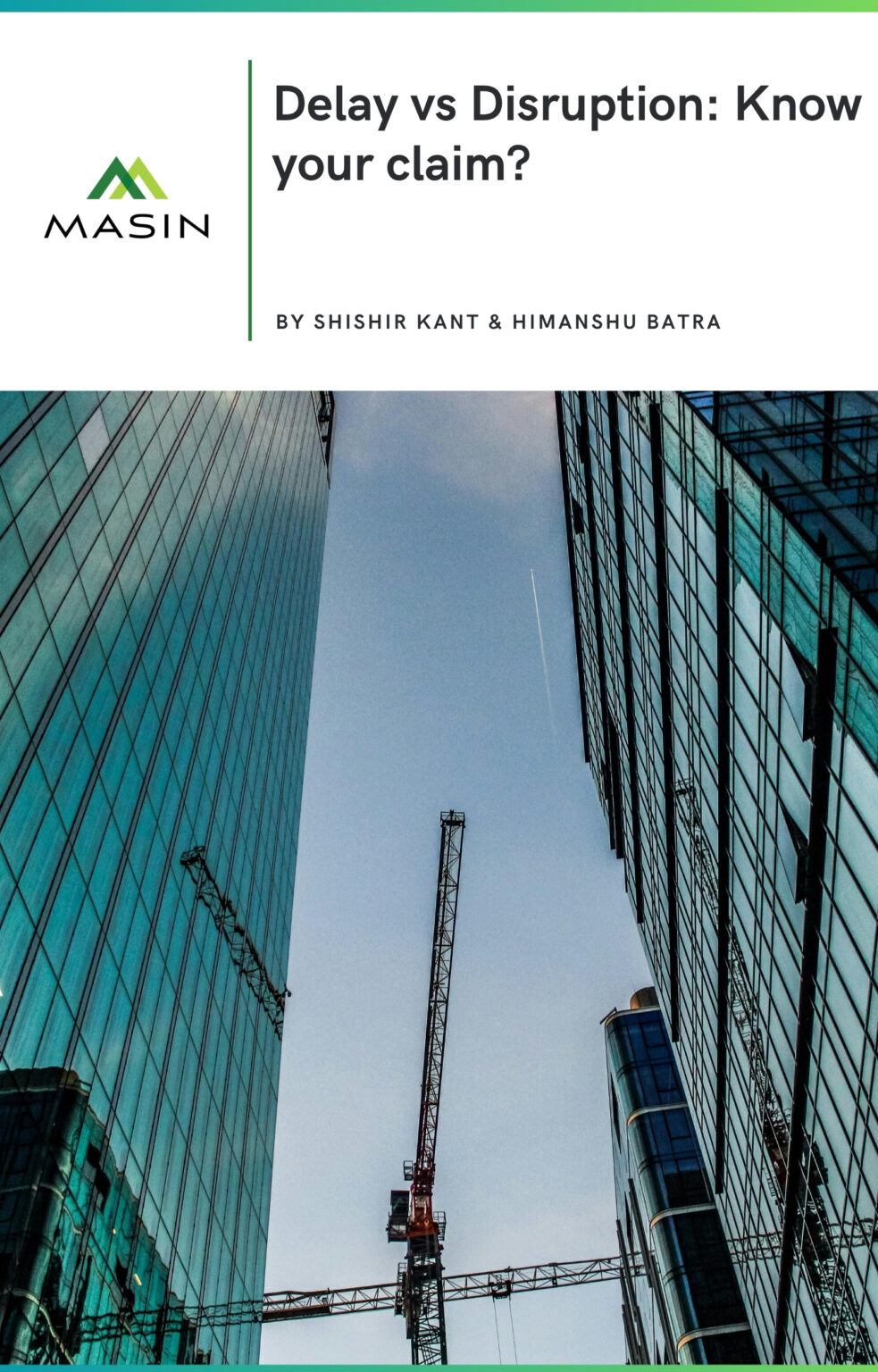 Delay vs Disruption: Know your claim? - Masin