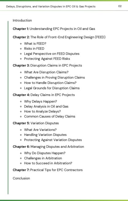 Delays, Disruption and Variation Disputes in EPC Oil and Gas Projects_page-0002