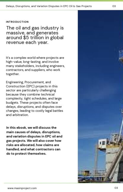 Delays, Disruption and Variation Disputes in EPC Oil and Gas Projects_page-0003