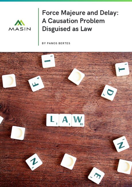 Force Majeure and Delay A Causation Problem Disguised as Law_page-0001